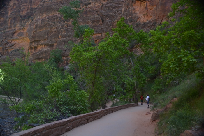 Along the River Walk trail